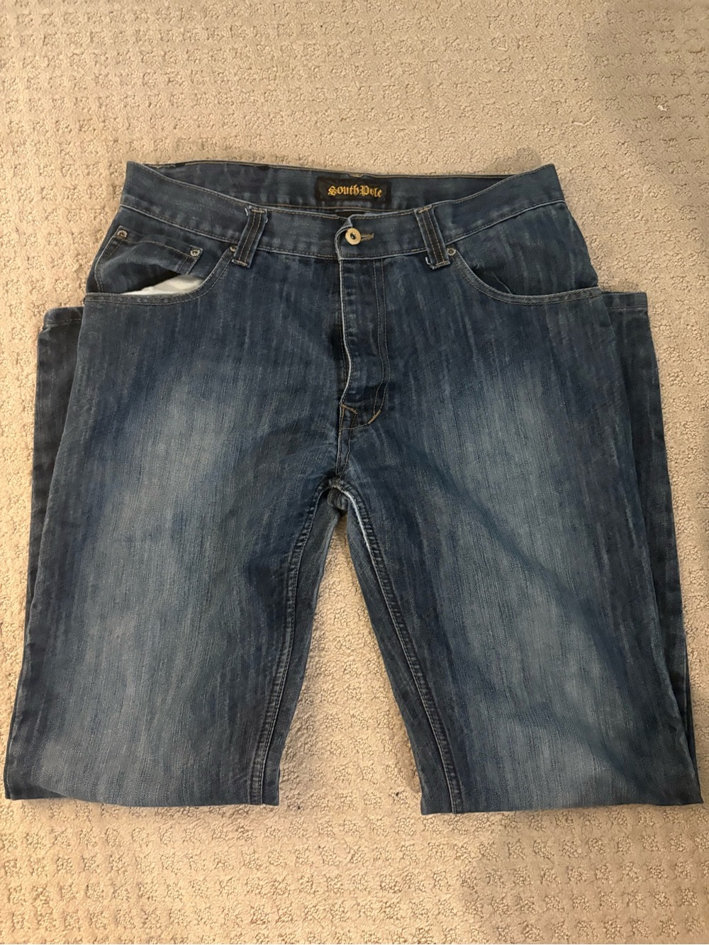 Y2K South Pole Straight Leg Jeans